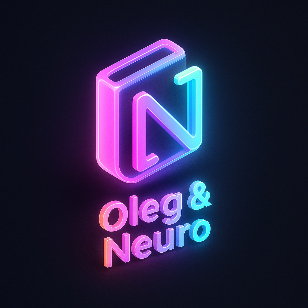 Oleg & Neuro Code Studio Logo
